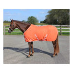 Deken Fleece Color Met Singels Oranje qhp-6121-or