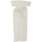 Plastron Motief Wit Ivoor