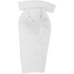 Plastron Motief Wit Barok