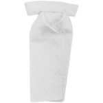 Plastron Motief Wit Check