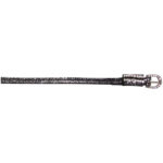Spoorriem Sparkling Diamond Black-Silver