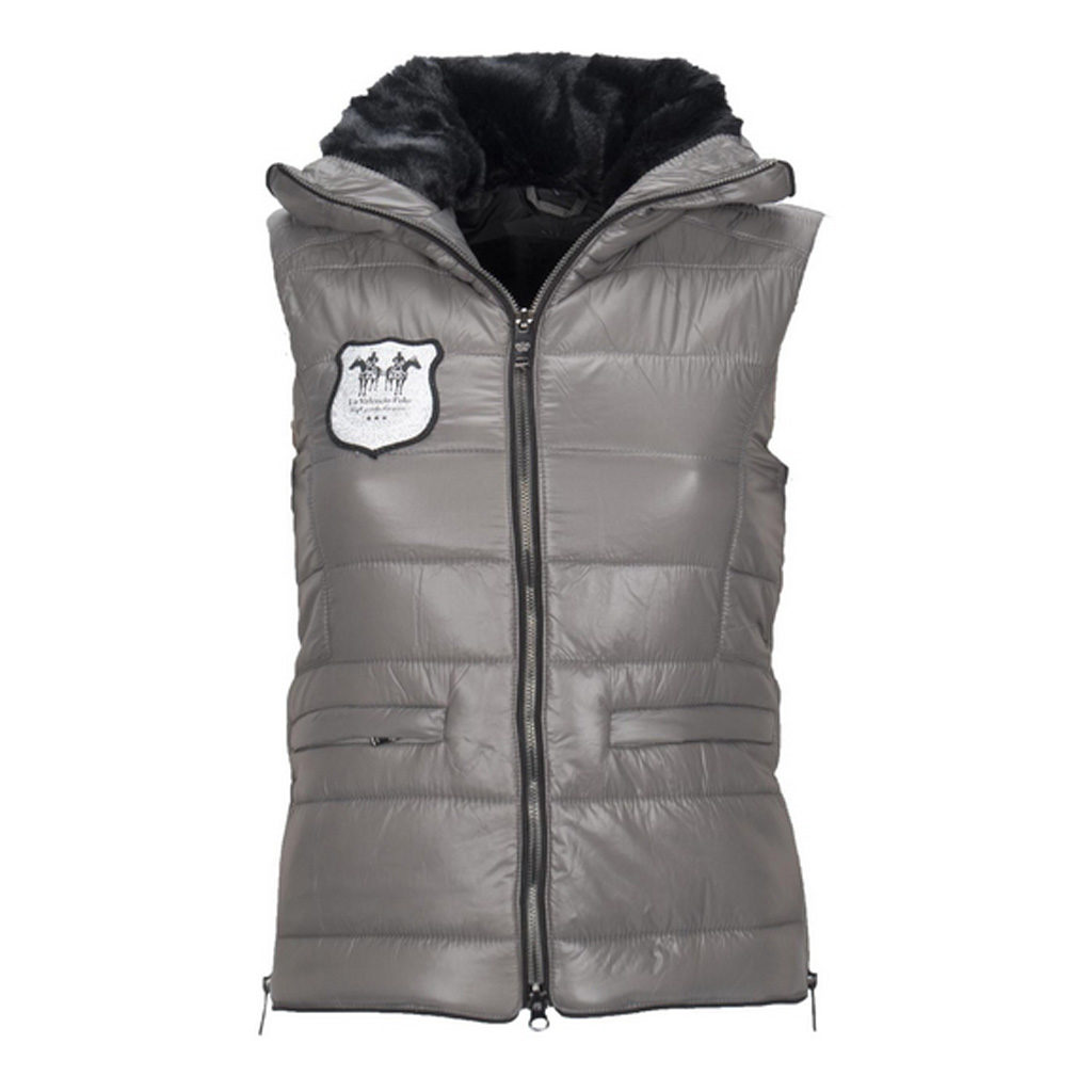 elizabeth bodywarmer La valencio grijs