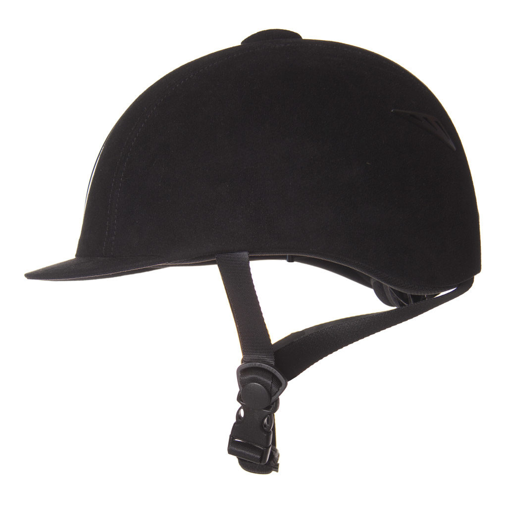 Imperial Riding Paardrijhelm Classic zwart kl13316001 zijkant