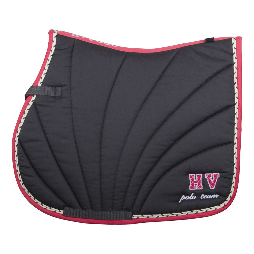 hv polo dekje saddlepad_thorpe_gp_graphite_cob_size_1