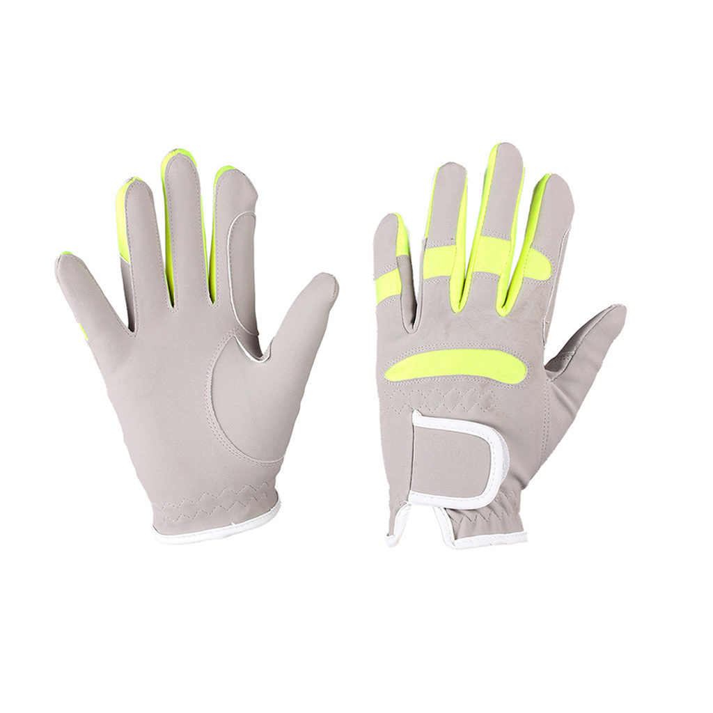 qhp handschoen mulit color zand lime7006zali