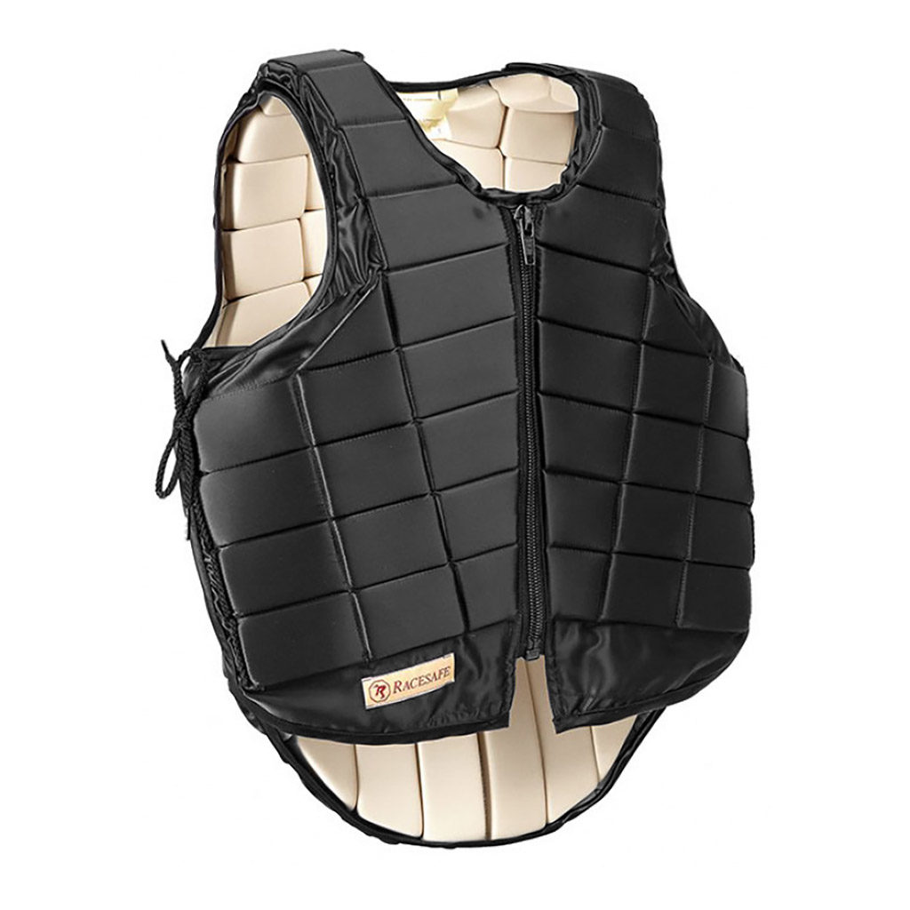 racesafe bodyprotector zwart