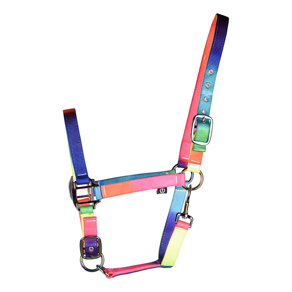 imperial riding halster rainbow ha45117005-rainb