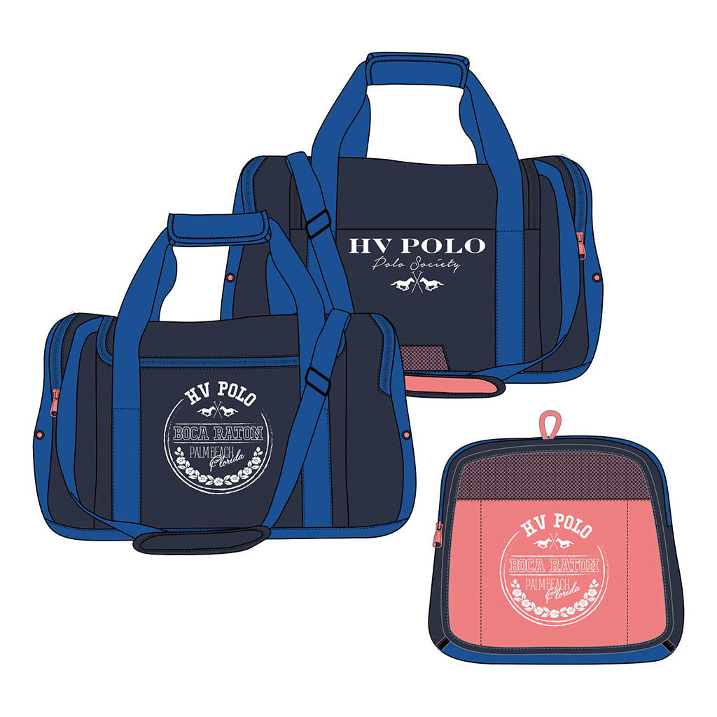 hv polo sportsbag navy opvouwbaar