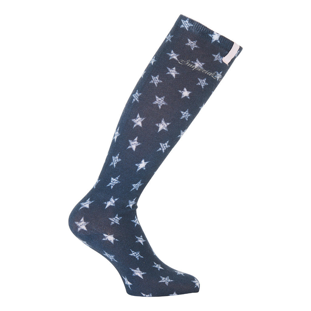 Laarzen Sokken Pattern Navy Star Imperial Riding Impe-Kl95118003-Navsta