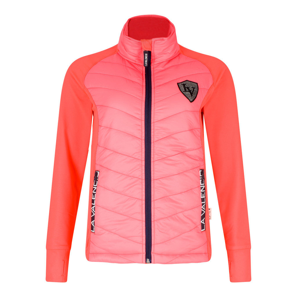 Vest Jeanette Roze La Valencio Voorkant Lava-181.1353Pi