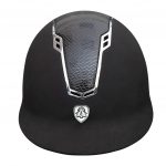 0512065100ML_paardrijcap fairplay fusion snake zwart