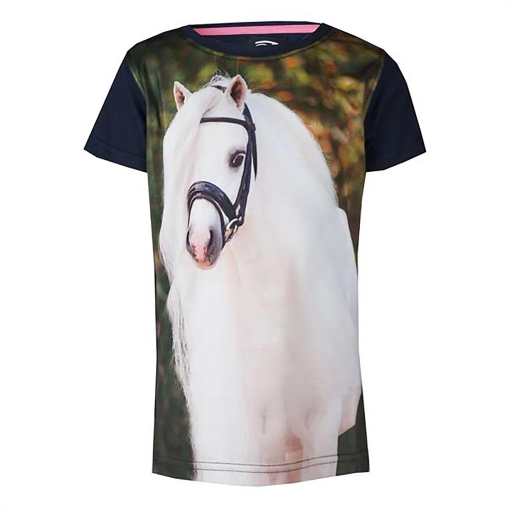 T shirt met paardenprint clearance