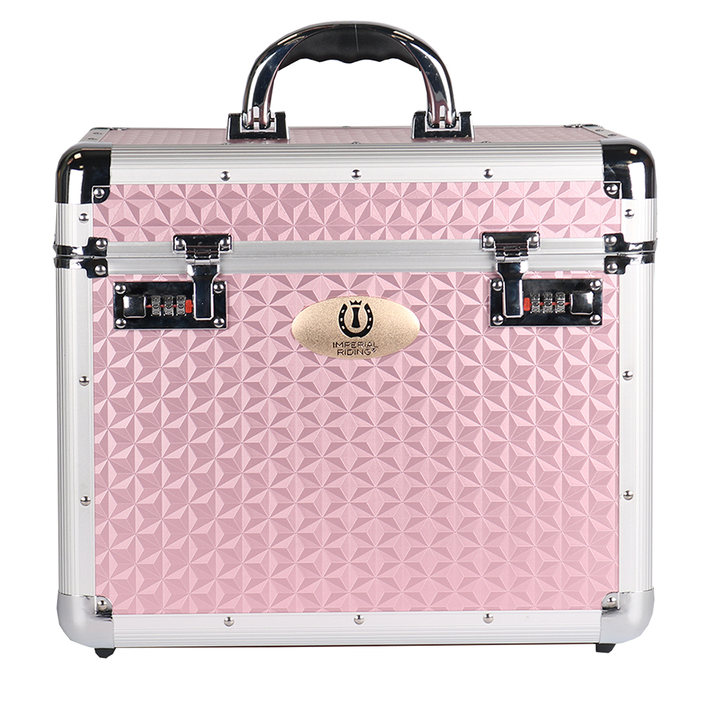 Boîte De Toilettage Imperial Riding IRHSHINY - Rose - Putzbox - Neuve